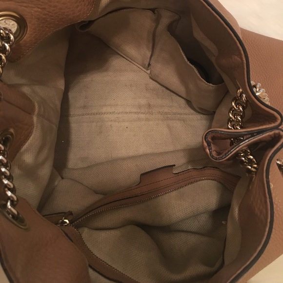 Gucci Soho Shoulder Bag Tan EXCELLENT CONDITION - Picture 8 of 8